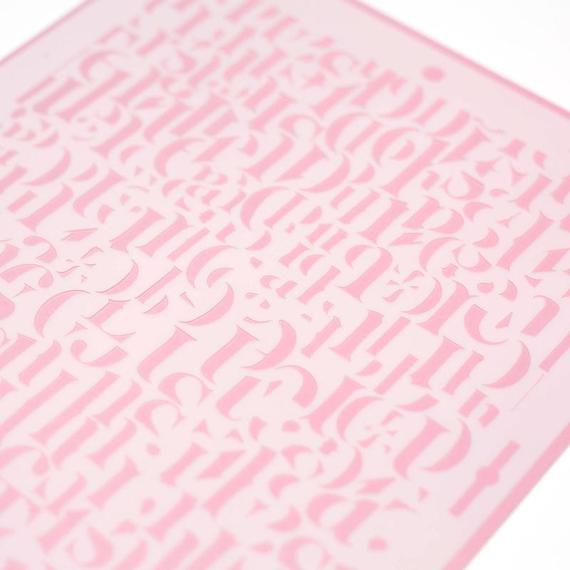 Seamless Cake Stencil - TULIS