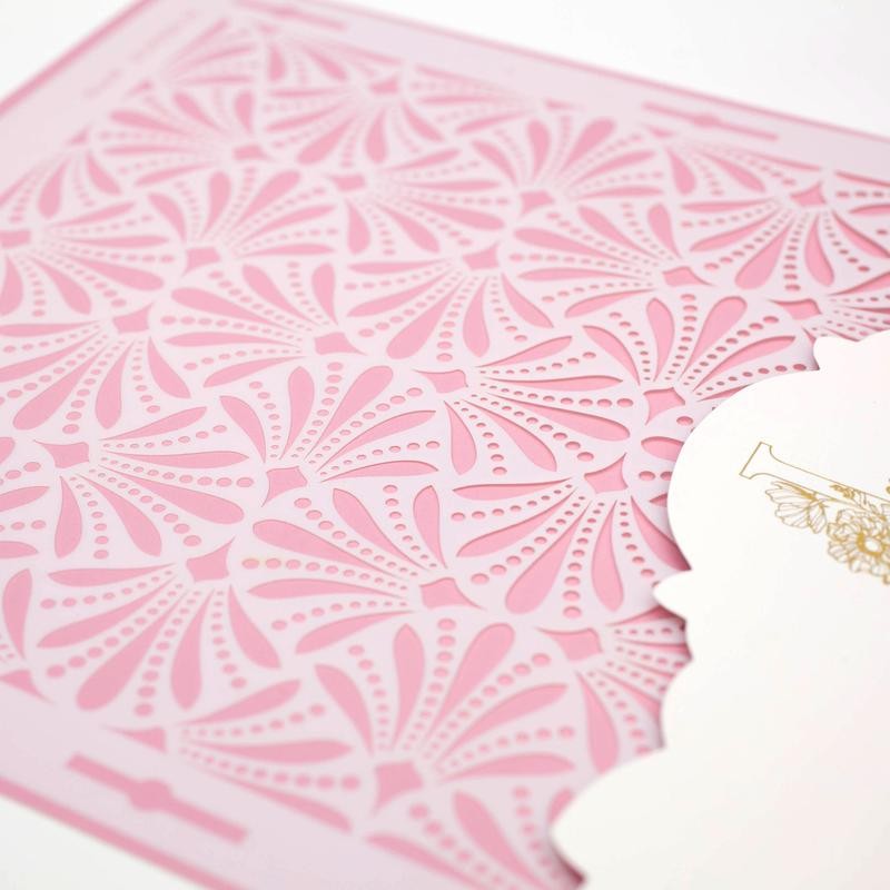 Seamless Cake Stencil - GLAM