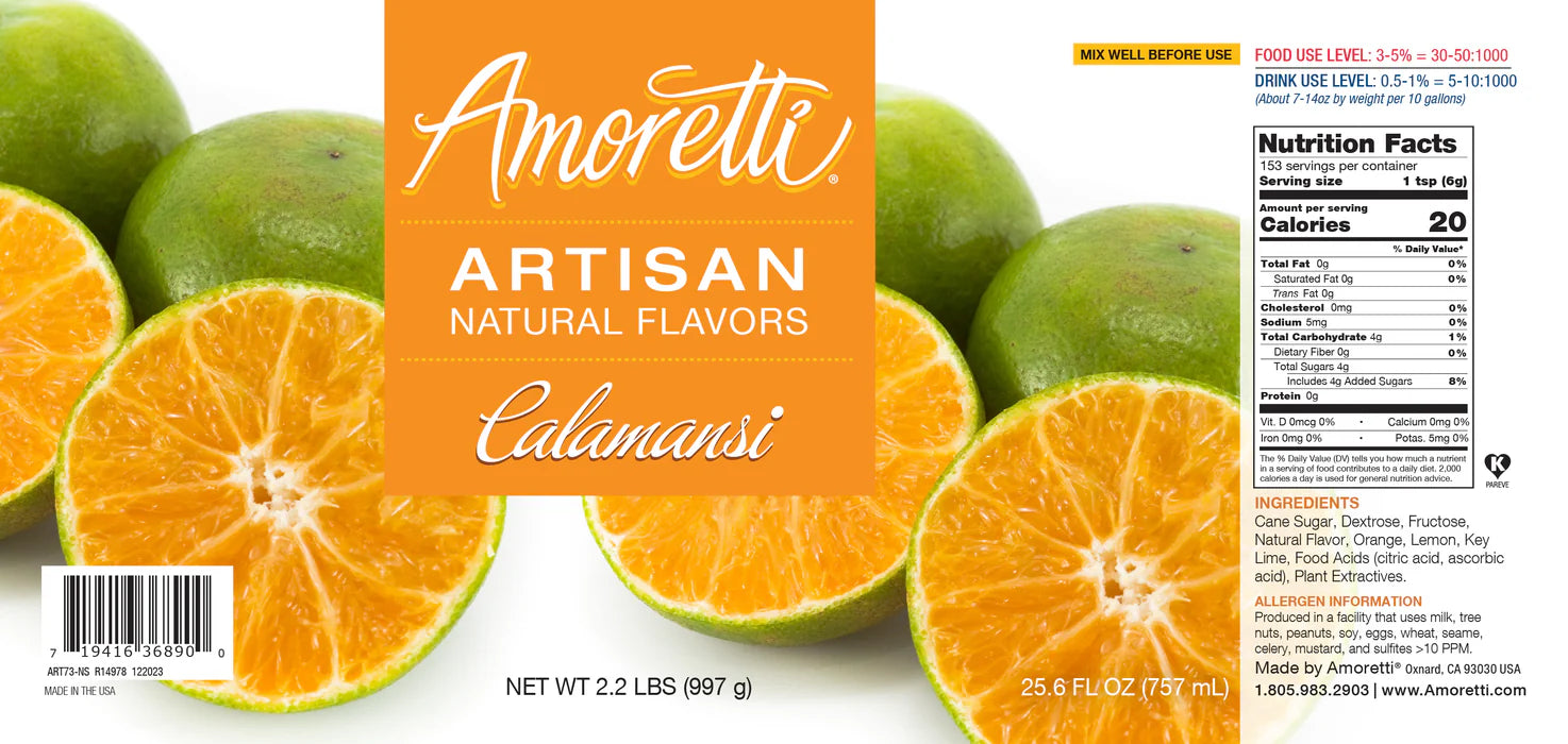 Natural Calamansi Flavor / Perasa Makanan / Minuman - Calamansi - PRE ORDER
