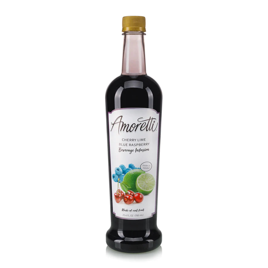 Cherry Lime Blue Raspberry Beverage Infusion
