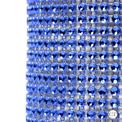 Glam Ribbon Cake Wrap - Blue