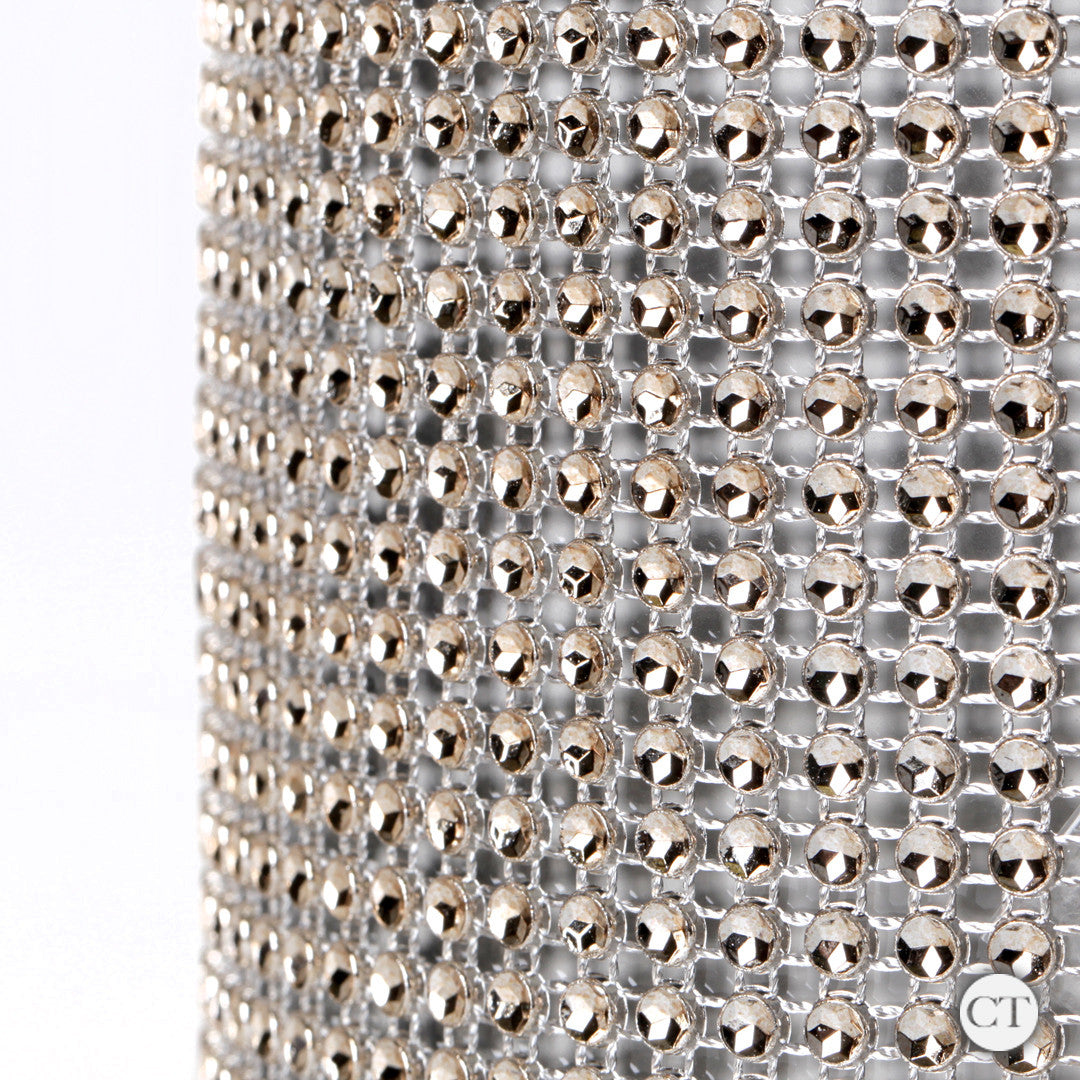 Glam Ribbon Cake Wrap - Champagne