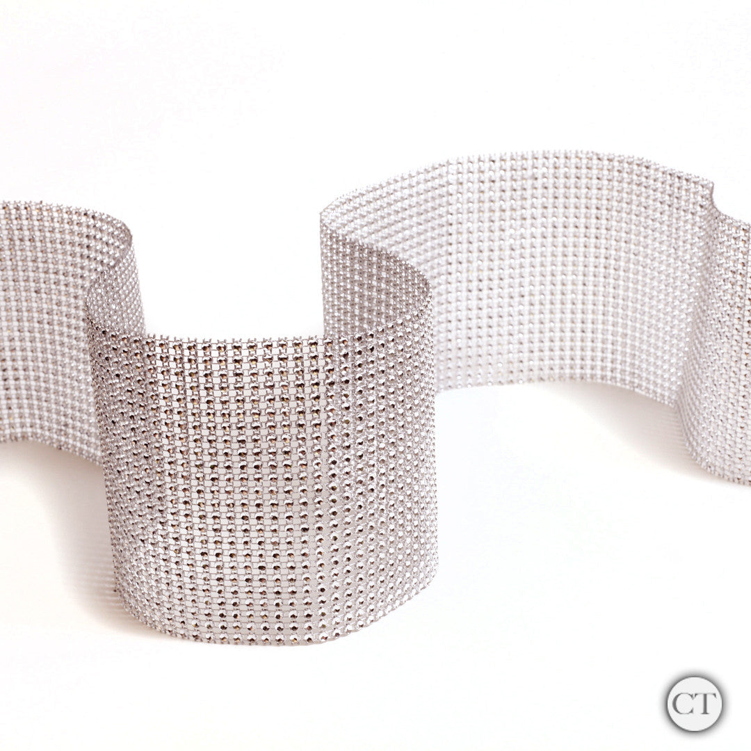 Glam Ribbon Cake Wrap cake decoration. Adds bling to your cake easily. DecorCT.com. Indonesia