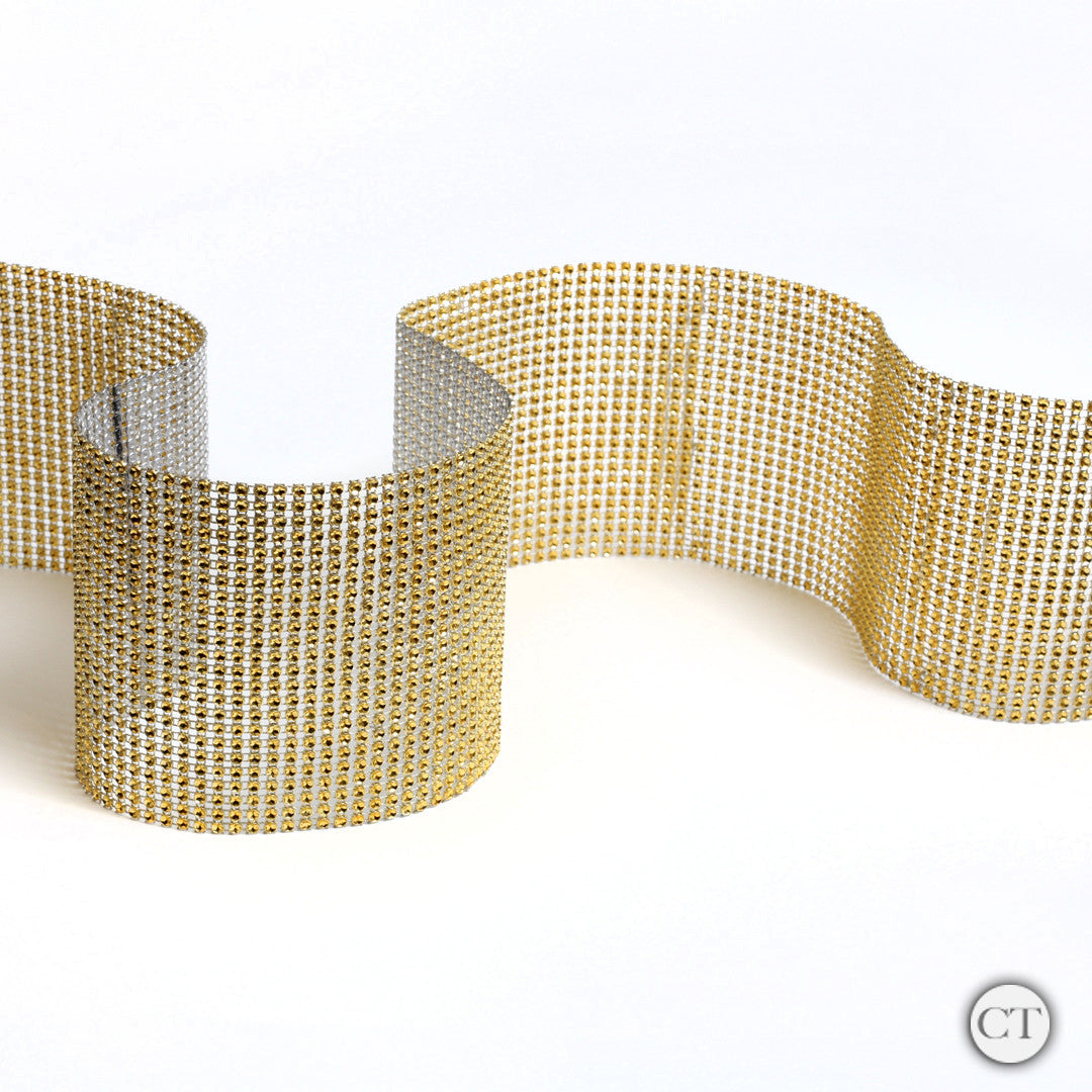 Glam Ribbon Cake Wrap cake decoration. Adds bling to your cake easily. DecorCT.com. Indonesia