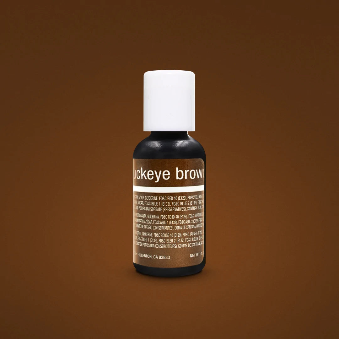 Chefmaster Liqua Gel Food Color - Buckeye Brown