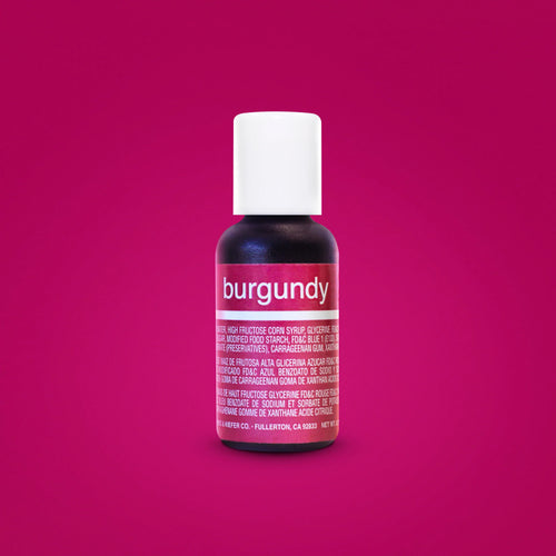 Chefmaster Liqua Gel Food Color - Burgundy