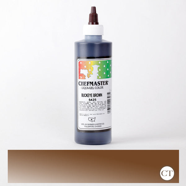 Chefmaster Liqua Gel Food Color - Buckeye Brown