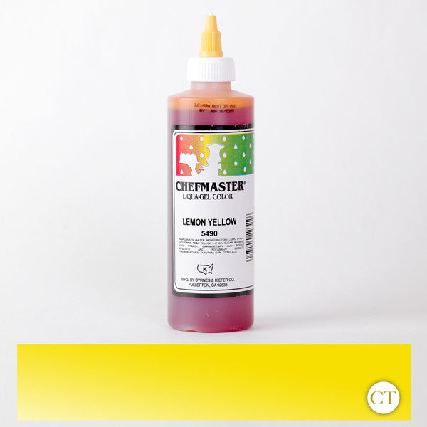 Chefmaster Liqua Gel Food Color - Lemon Yellow
