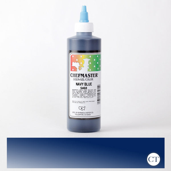 Chefmaster Liqua Gel Food Color - Navy Blue