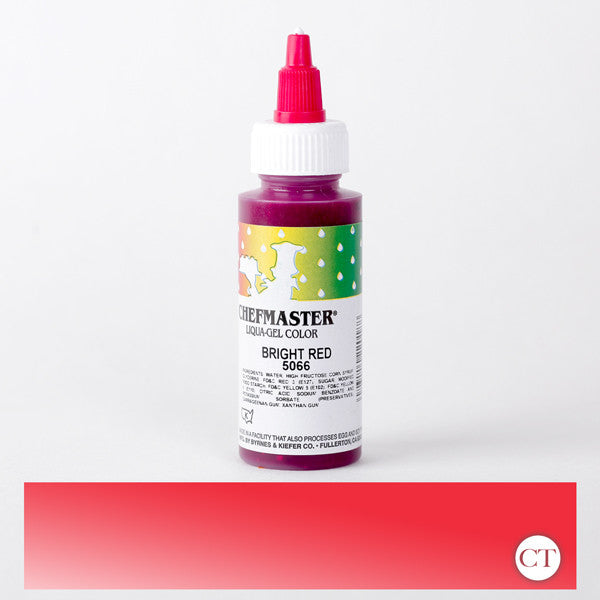 Chefmaster Liqua Gel Food Color - Bright Red