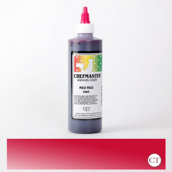 Chefmaster Liqua Gel Food Color - Red Red