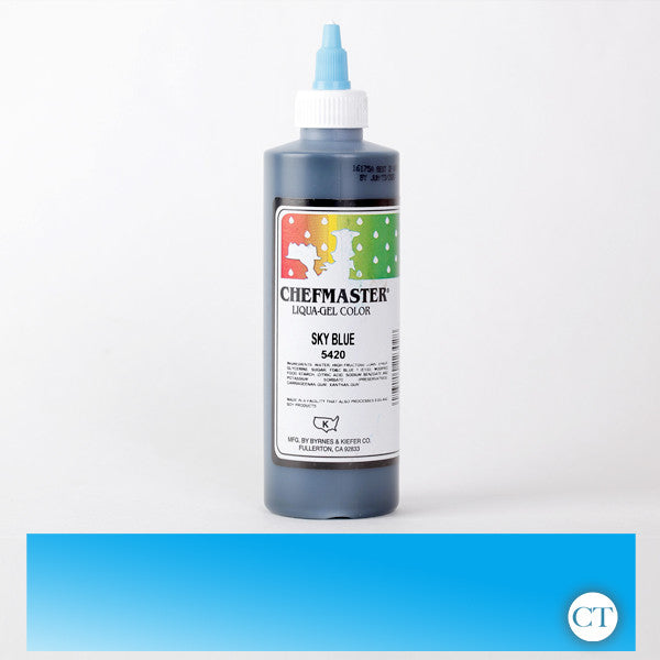 Chefmaster Liqua Gel Food Color - Sky Blue