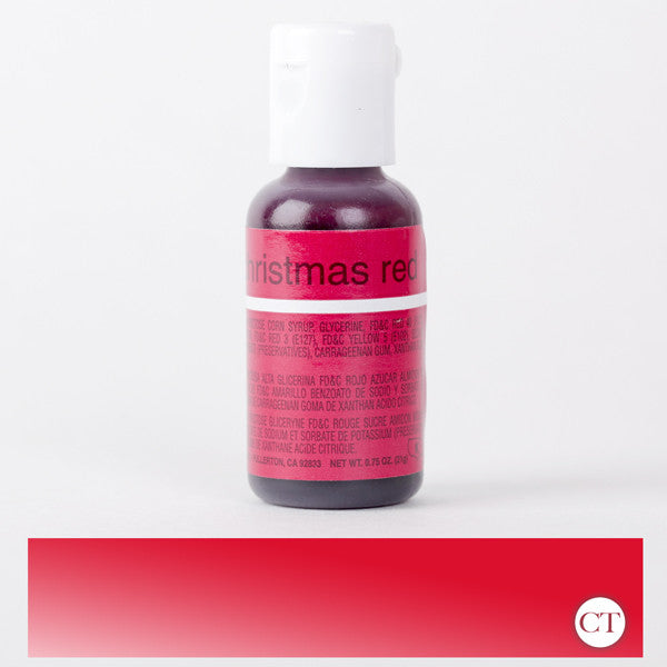 Chefmaster Liqua Gel Food Color - Christmas Red