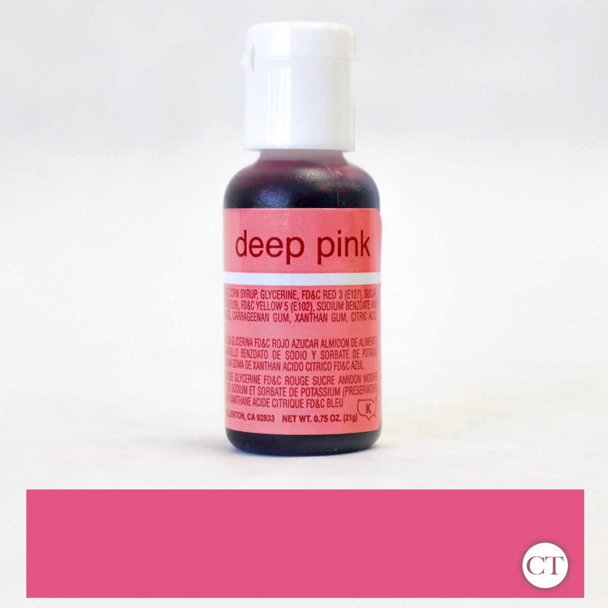 Chefmaster Liqua Gel Food Color - Deep Pink
