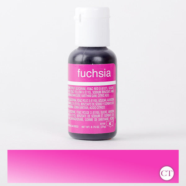 Chefmaster Liqua Gel Food Color - Fuchsia