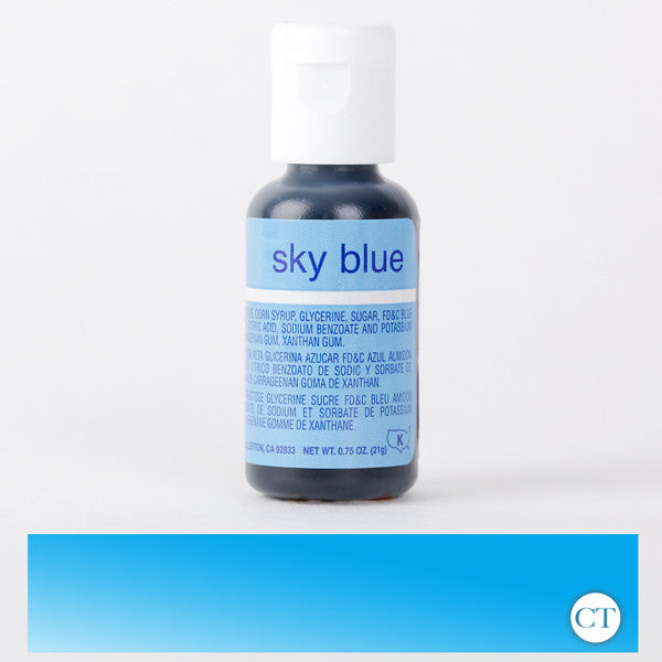 Chefmaster Liqua Gel Food Color - Sky Blue