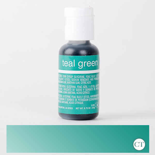 Chefmaster Liqua Gel Food Color - Teal Green