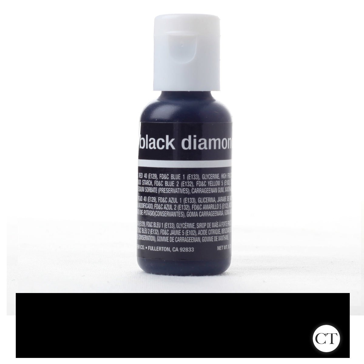 Chefmaster Liqua Gel Food Color - Black Diamond