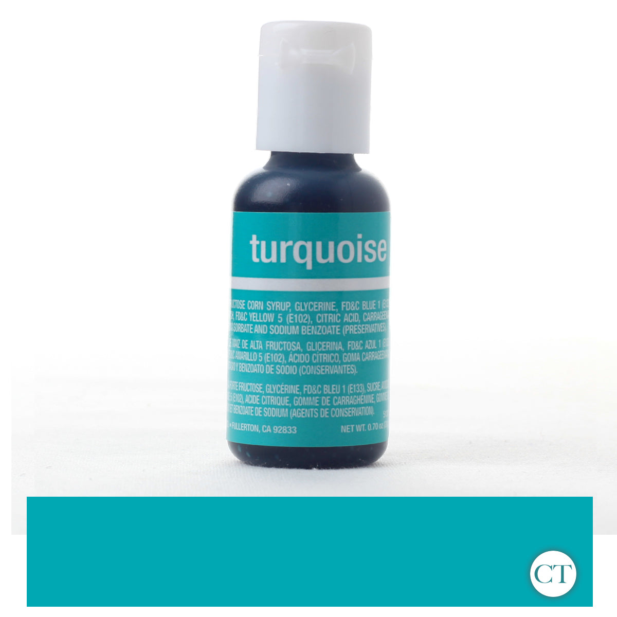 Chefmaster Liqua Gel Food Color - Turquoise