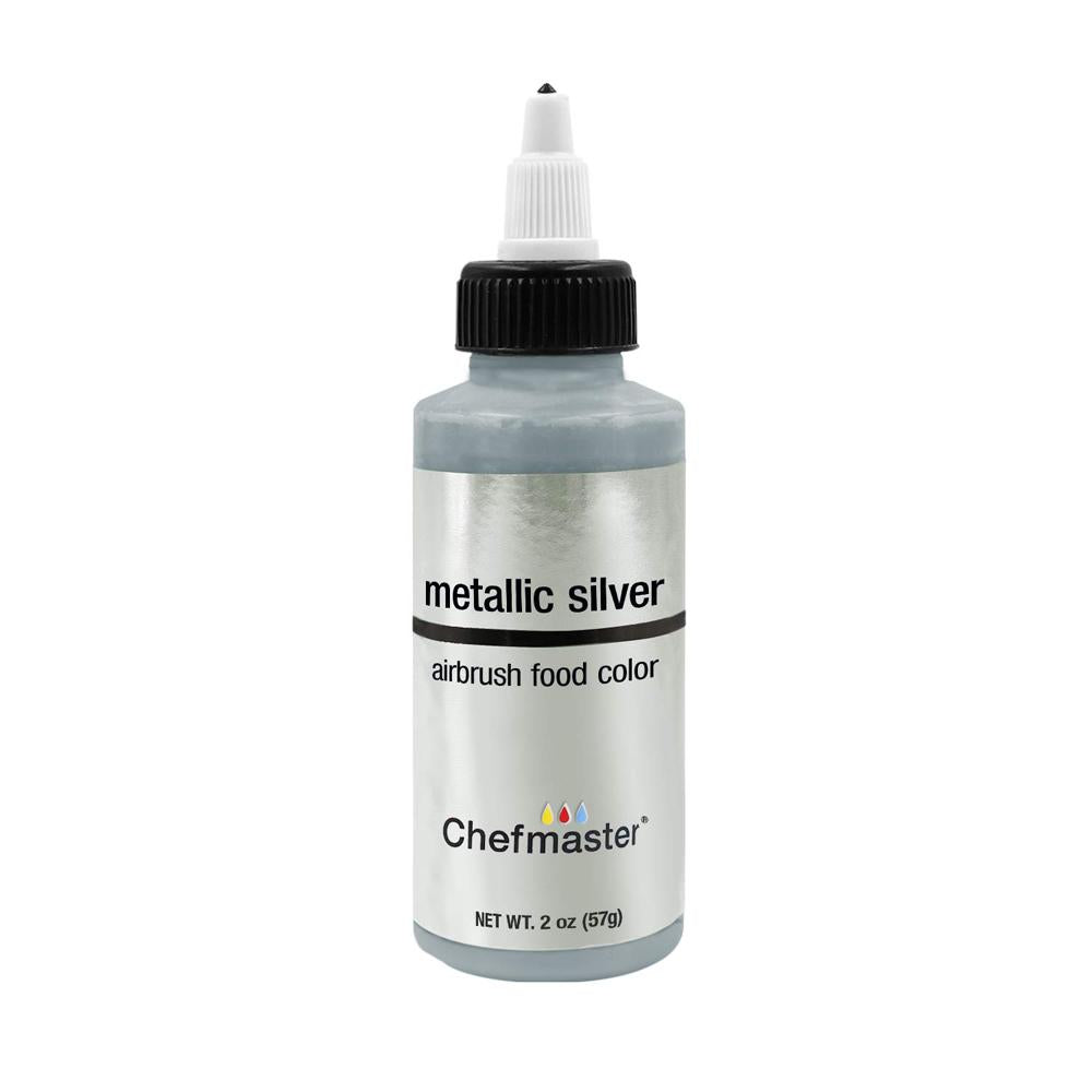 Chefmaster Airbrush Metallic Silver 57gr