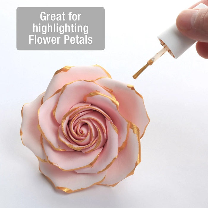 Fast Dry Edible Paints by FondX - Yellow Pearl