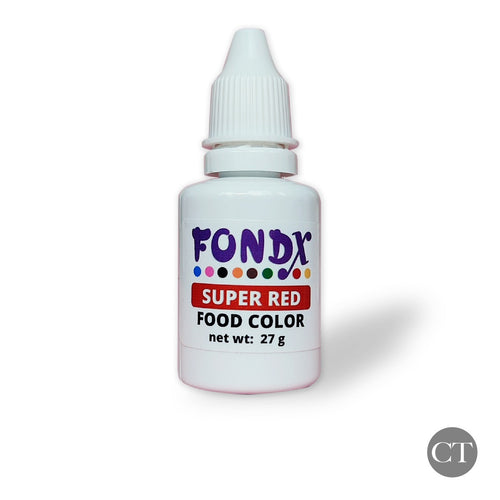 Fondx Super Red Food Color 27gr