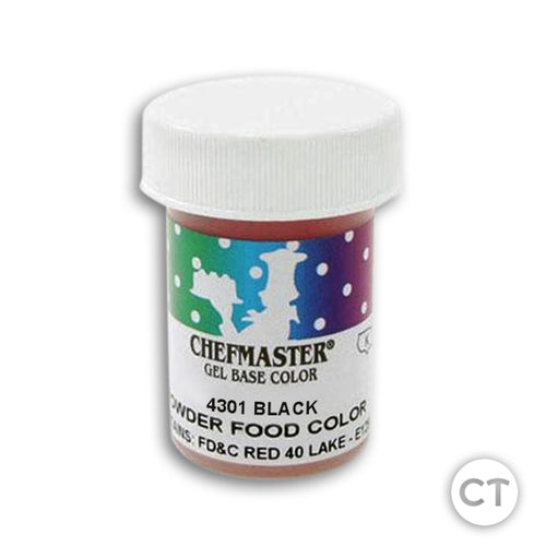 Chefmaster Powder Food Color - Black 3gr
