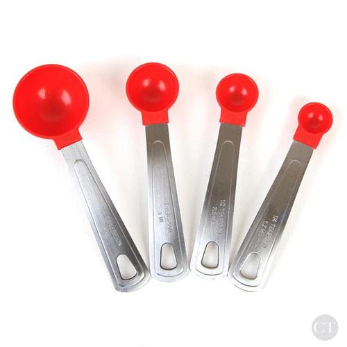 Red Measuring Spoons