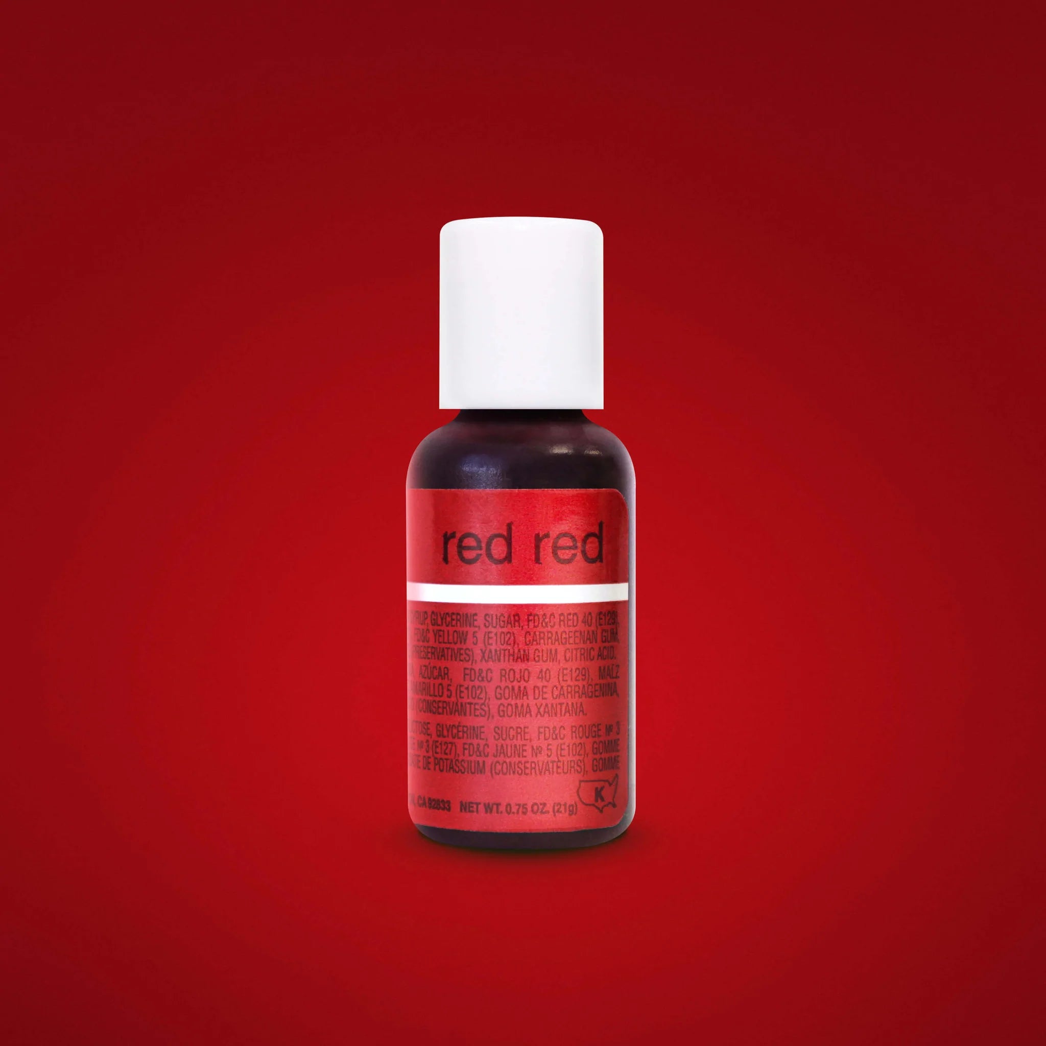 Chefmaster Liqua Gel Food Color - Red Red