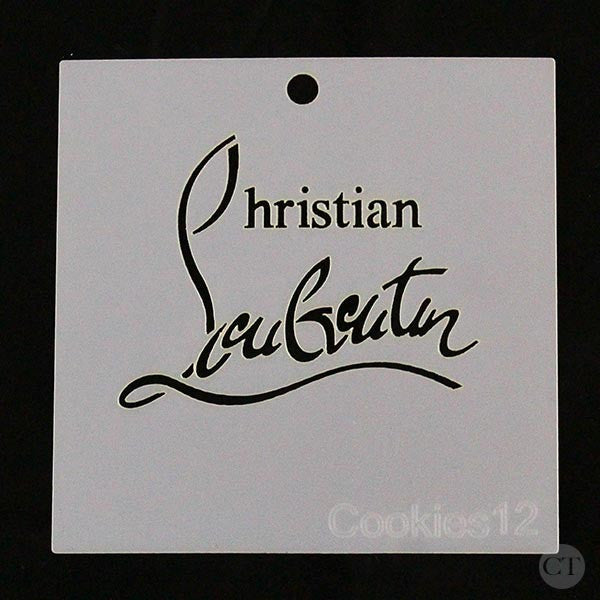 Stencil - Designer Christian Louboutin
