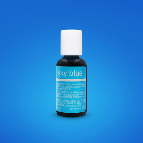 Chefmaster Liqua Gel Food Color - Sky Blue