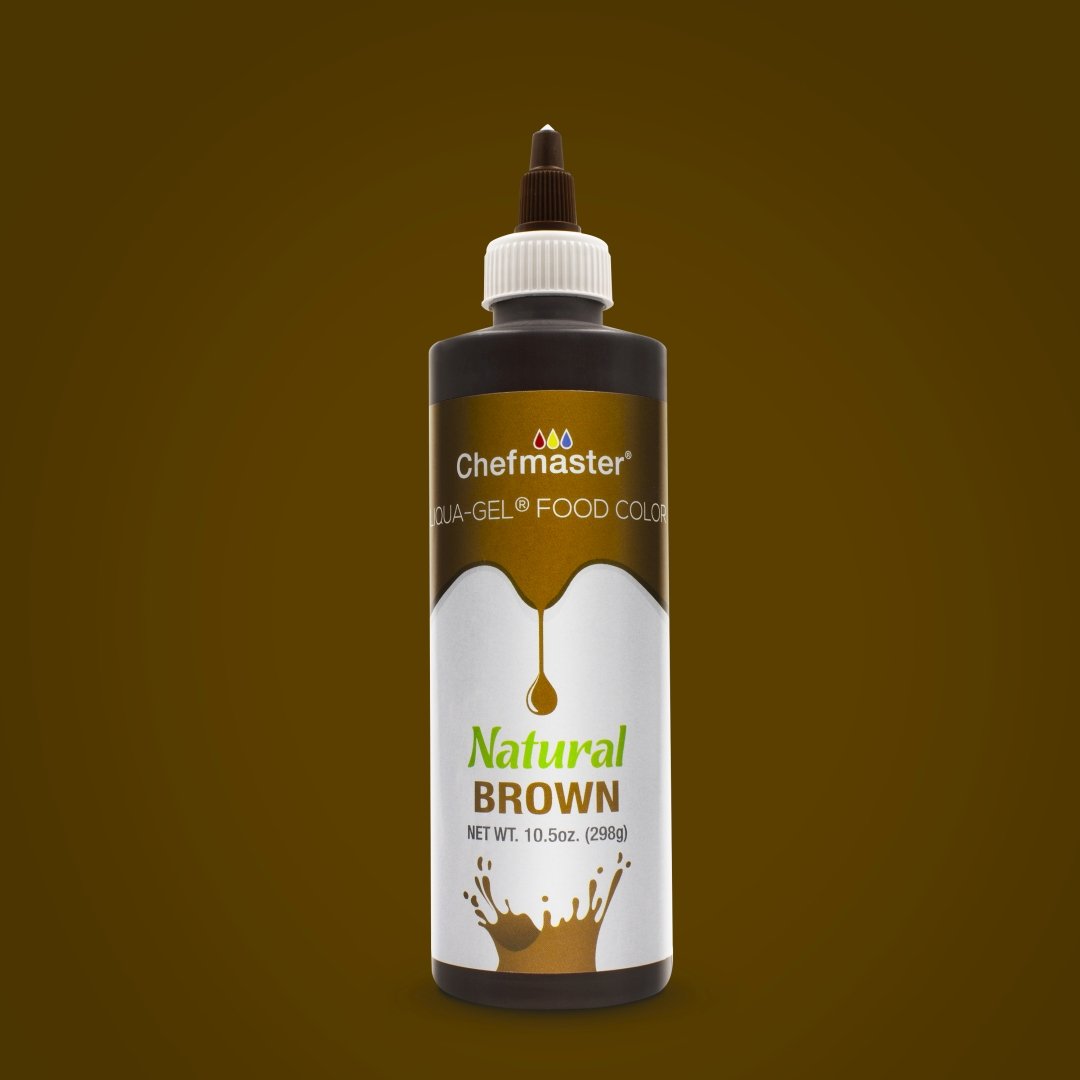 Chefmaster Natural Food Coloring - Brown 10.5oz