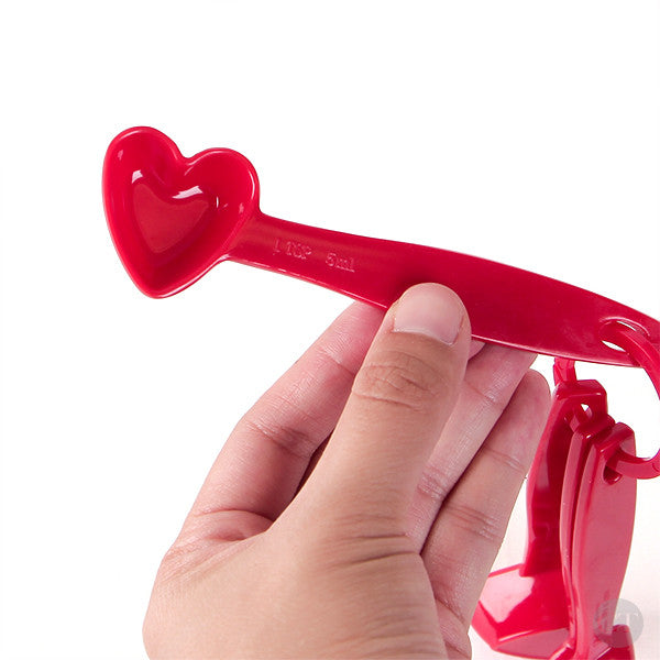 Red Heart Measuring Spoons