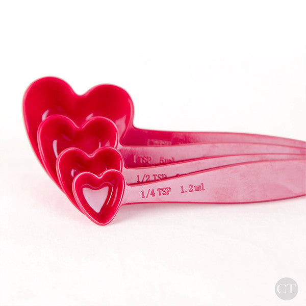 Red Heart Measuring Spoons