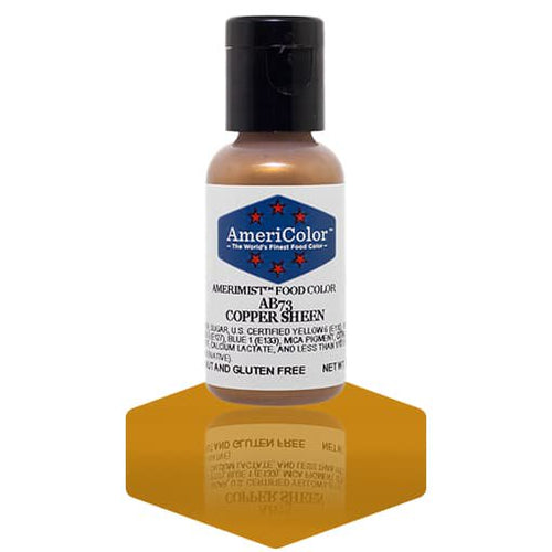 Americolor Airbrush Food Color - Copper Sheen 20gr