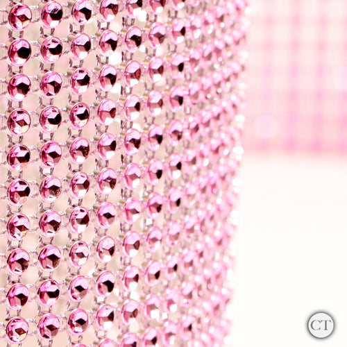 Glam Ribbon Cake Wrap - Pink