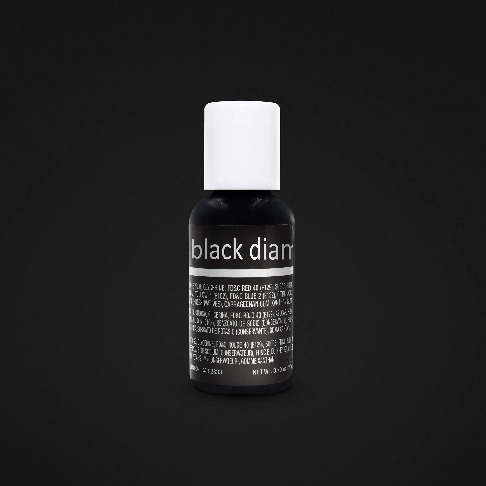 Chefmaster Liqua Gel Food Color - Black Diamond