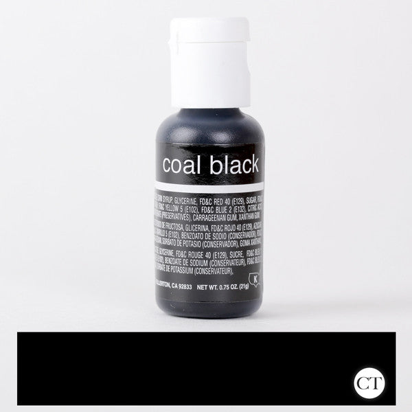 Chefmaster Liqua Gel Food Color - Coal Black