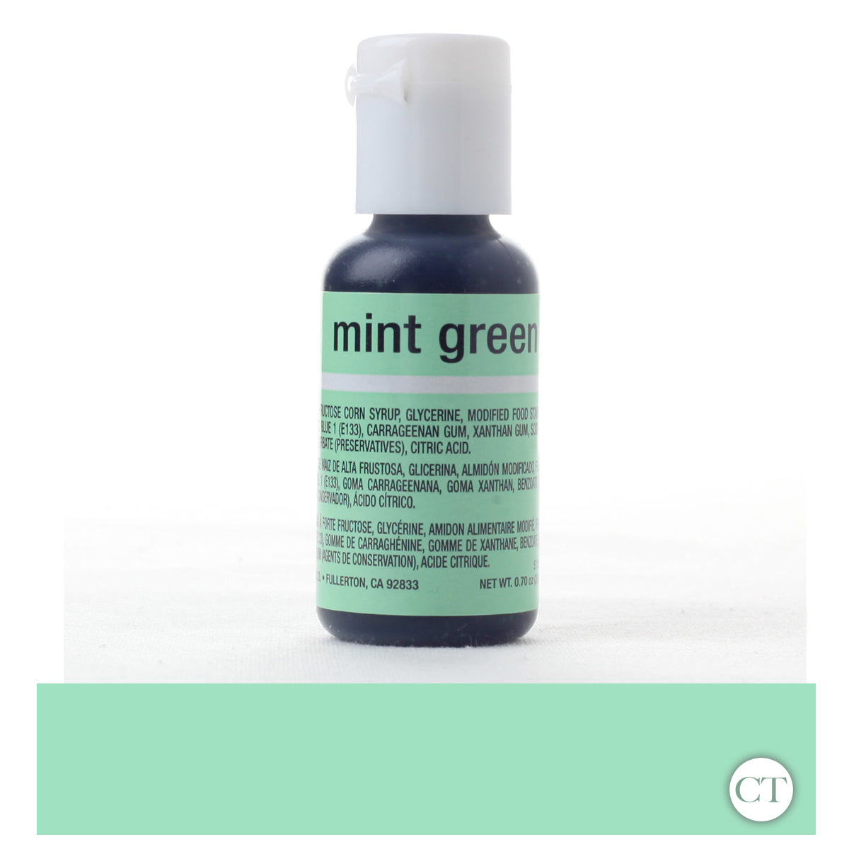 Chefmaster Liqua Gel Food Color - Mint Green