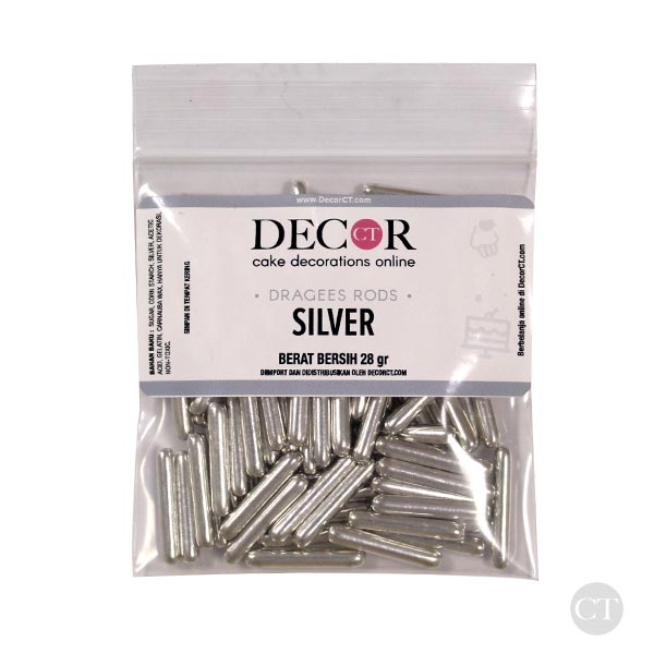 Silver Rod Dragees