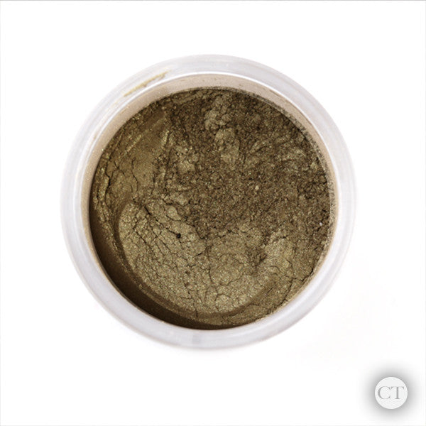 Olive Green Luster Dust